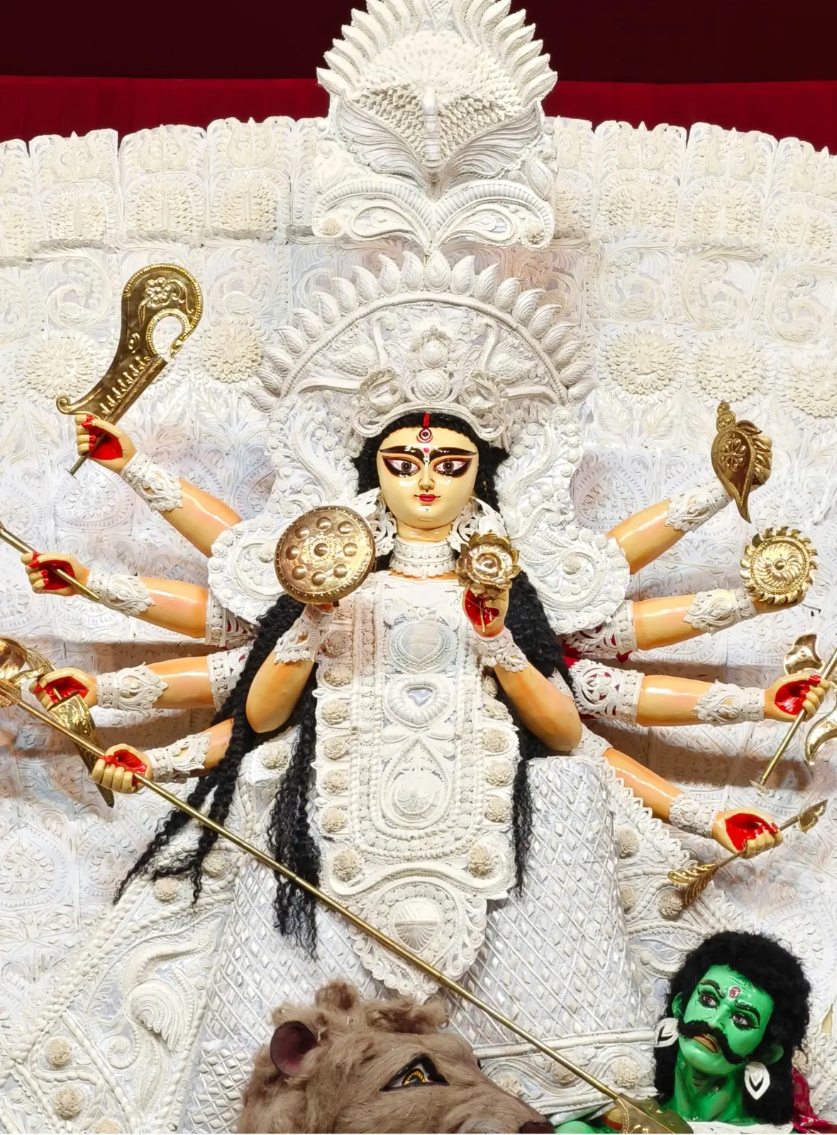 Maa Durga idol - Durga Puja 2024