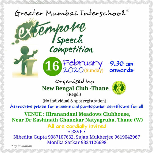 Extempore Speech Competition