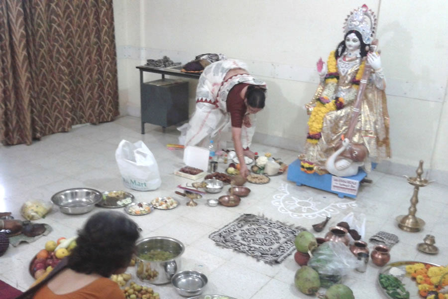 Saraswati Puja - 2013